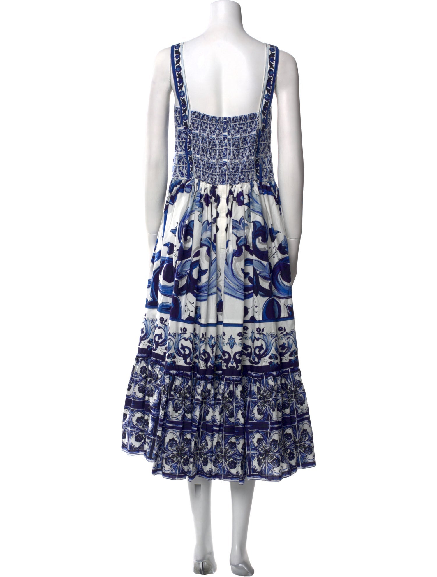 Dolce & Gabbana Printed Long Dress